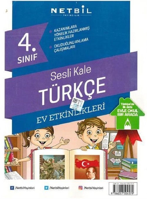 Netbil 4. Sınıf Sesli Kale Eğitim Seti Bilsemsiz Netbil Yayıncılık