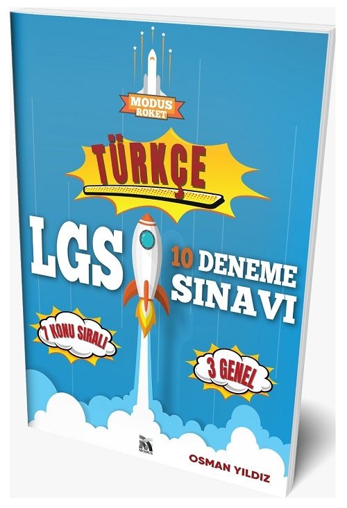 Modus 8. Sınıf LGS Türkçe Roket 10 Deneme Modus Yayınları