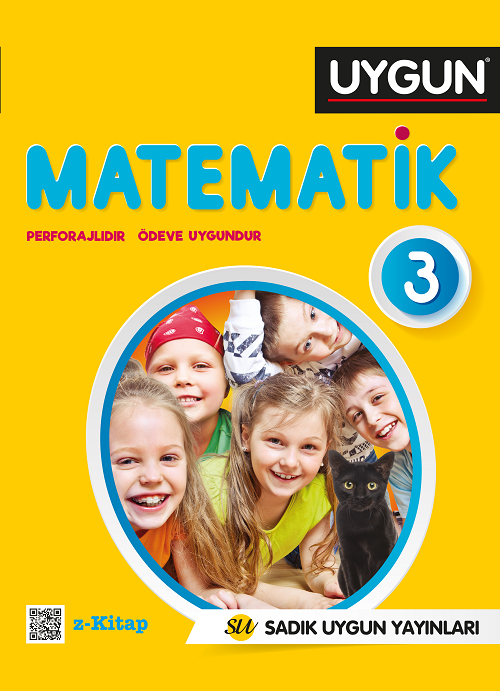 Sadık Uygun 3. Sınıf Matematik Çalışma Kitabı Sadık Uygun Yayınları