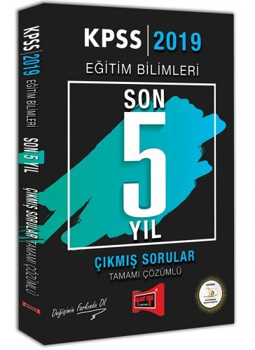 SÜPER FİYAT - Yargı 2019 KPSS Eğitim Bilimleri Çıkmış Sorular Son 5 Yıl Çözümlü Yargı Yayınları