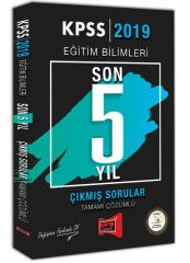 SÜPER FİYAT - Yargı 2019 KPSS Eğitim Bilimleri Çıkmış Sorular Son 5 Yıl Çözümlü Yargı Yayınları