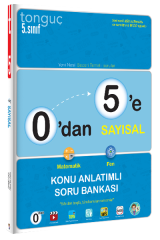 Tonguç 5. Sınıf 0 dan 5 e Sayısal Konu Anlatımlı Soru Bankası Tonguç Akademi