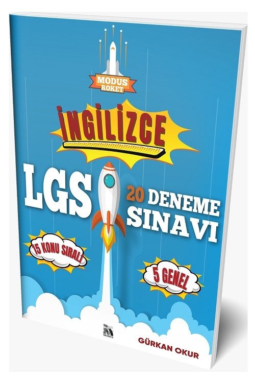 Modus 8. Sınıf LGS İngilizce Roket 20 Deneme Modus Yayınları