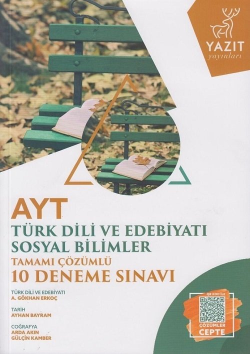 Yazıt YKS AYT Türk Dili ve Edebiyatı Sosyal Bilimler 10 Deneme Yazıt Yayınları