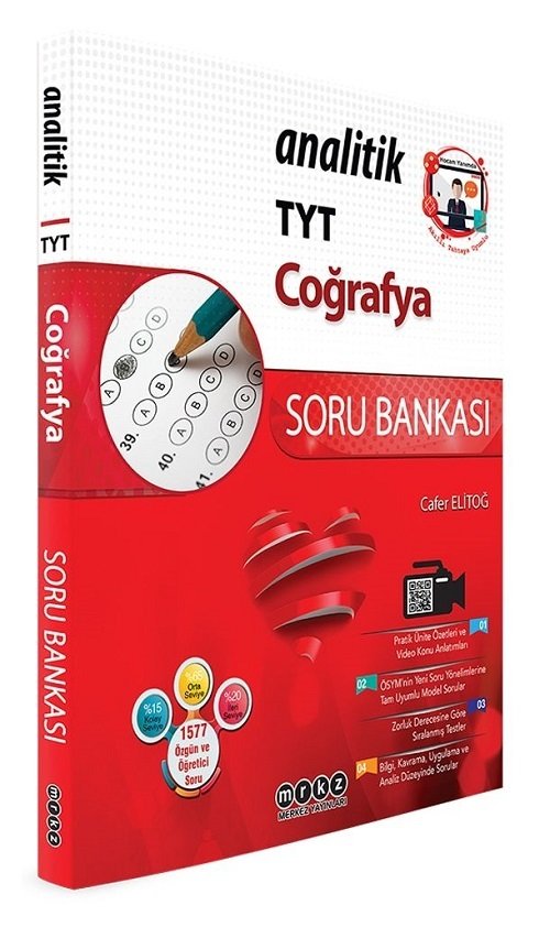 Merkez YKS TYT Coğrafya Analitik Soru Bankası Merkez Yayınları