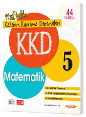 Kurmay ELT 5. Sınıf Matematik KKD Haftalık Kazanım Kavrama Denemeleri Kurmay ELT Yayınları