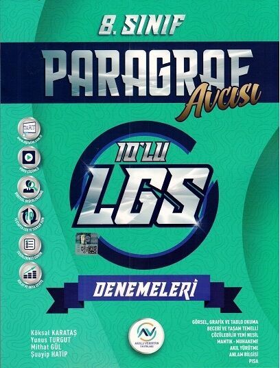 Av Yayınları 8. Sınıf LGS Paragraf 10 lu Deneme Av Yayınları