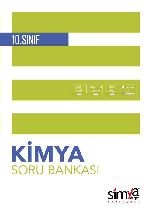 Simya 10. Sınıf Kimya Soru Bankası Simya Yayınları