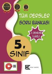 Kitap Vadisi 5. Sınıf Tüm Dersler Soru Bankası Video Çözümlü Kitap Vadisi Yayınları