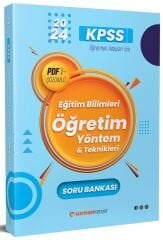 Uzman Kariyer 2024 KPSS Eğitim Bilimleri Öğretim Yöntem Teknikleri Soru Bankası PDF Çözümlü Uzman Kariyer Yayınları