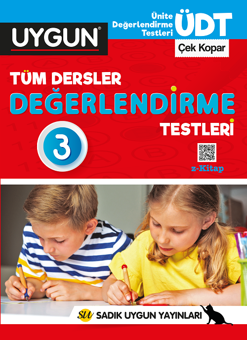 Sadık Uygun 3. Sınıf Tüm Dersler ÜDT Çek Kopart Test Sadık Uygun Yayınları