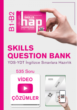 Modern English YDS YDT HAP Skills B1-B2 Question Bank Modern English