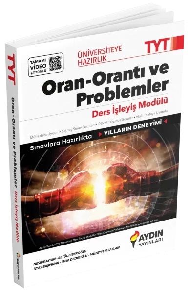 Aydın YKS TYT Oran-Orantı ve Problemler Ders İşleyiş Modülü Aydın Yayınları