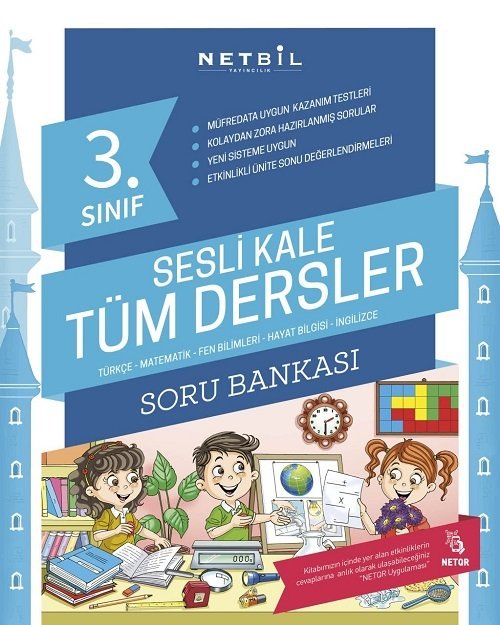 Netbil 3. Sınıf Tüm Dersler Soru Bankası Netbil Yayıncılık