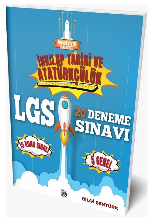 Modus 8. Sınıf LGS İnkılap Tarihi ve Atatürkçülük Roket 10 Deneme Modus Yayınları