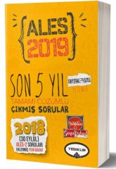 SÜPER FİYAT - Yediiklim 2019 ALES Çıkmış Sorular Son 5 Yıl Çözümlü Yediiklim Yayınları