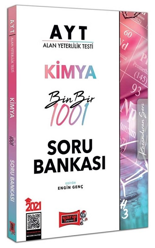 Yargı 2021 YKS AYT Kimya 1001 Soru Bankası Yargı Yayınları