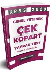 Benim Hocam 2020 KPSS Genel Yetenek Yaprak Test Çek Kopart Benim Hocam Yayınları