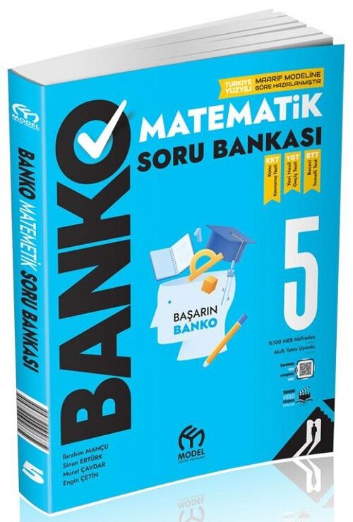 Model 5. Sınıf Matematik Banko Soru Bankası Model Eğitim Yayınları