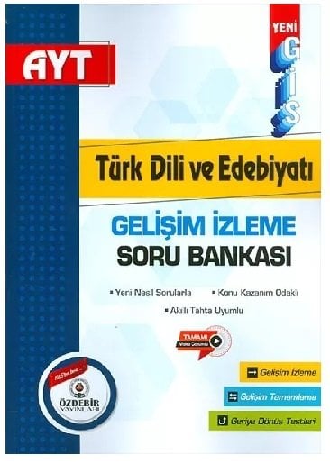 Özdebir YKS AYT Türk Dili ve Edebiyatı Gelişim İzleme Soru Bankası Özdebir Yayınları