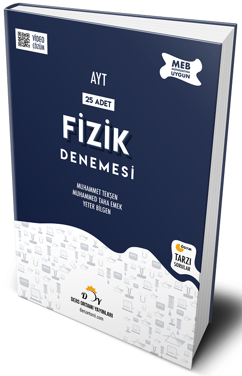 Ders Ortamı YKS AYT Fizik 25 Deneme Ders Ortamı Yayınları