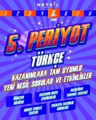 Netbil 5. Sınıf Türkçe 5. Periyot Soru Bankası Netbil Yayıncılık