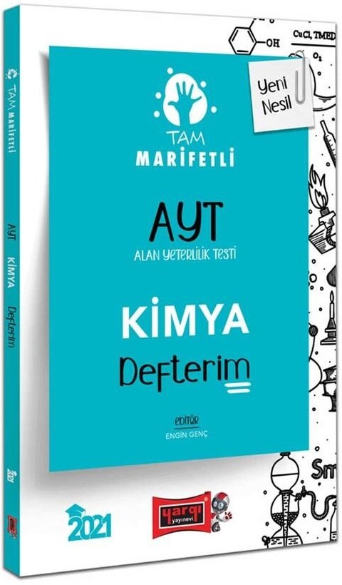 Yargı 2021 YKS AYT Tam Marifetli Kimya Defterim Yargı Yayınları