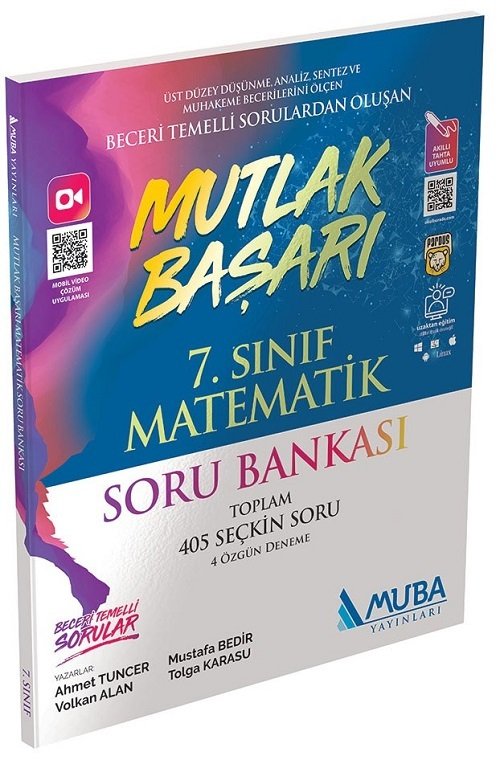 Muba 7. Sınıf Matematik Mutlak Başarı Soru Bankası Muba Yayınları