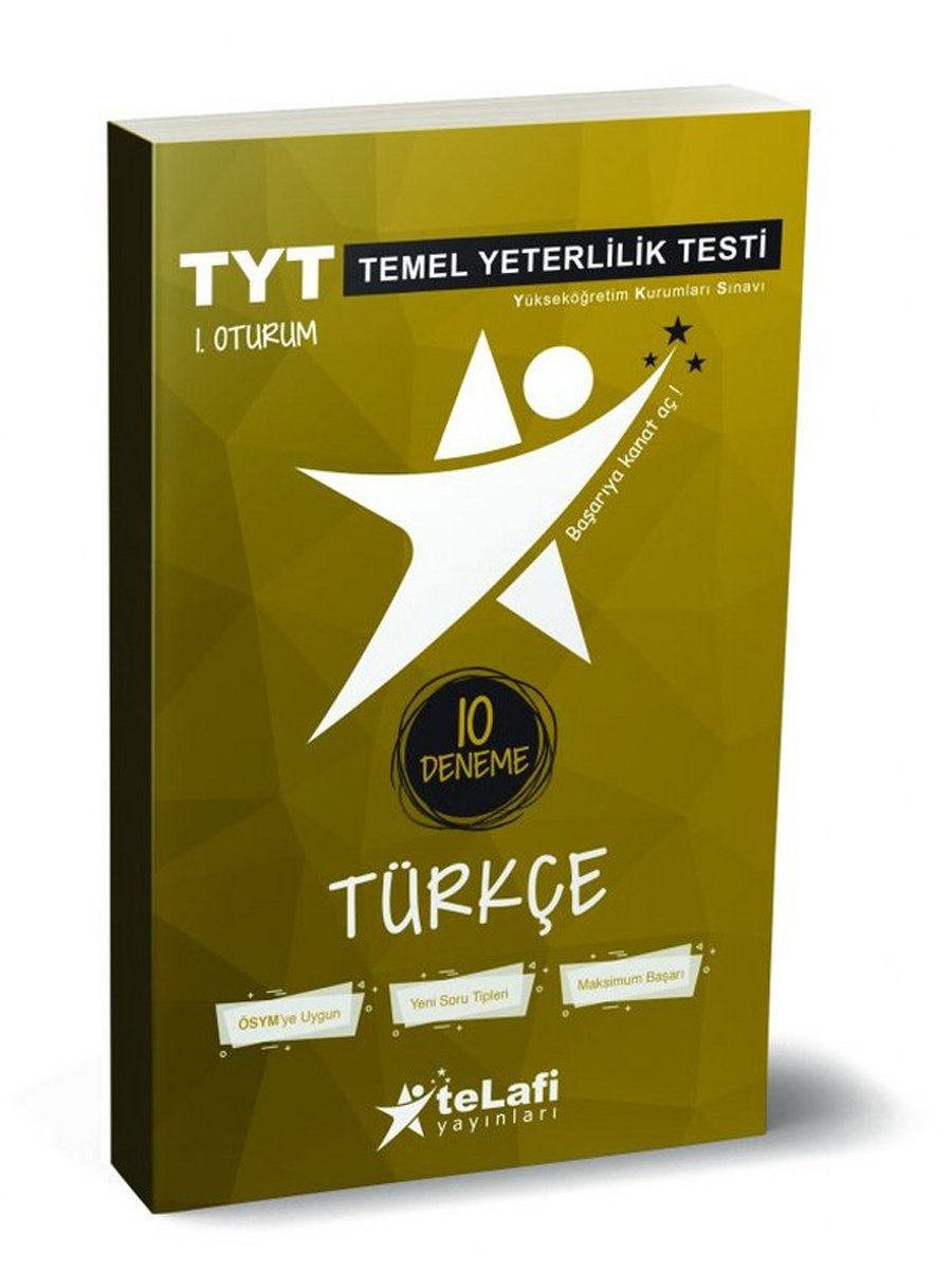 Telafi YKS TYT Türkçe 10 Deneme Telafi Yayınları