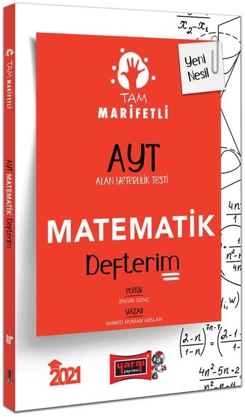 Yargı 2021 YKS AYT Tam Marifetli Matematik Defterim Yargı Yayınları