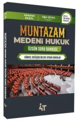 4T Yayınları MUNTAZAM Medeni Hukuk Özgün Soru Bankası - Abdullah Başol 4T Yayınları