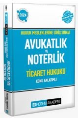 Pegem 2024 HMGS Avukatlık ve Noterlik Ticaret Hukuku Konu Anlatımlı Pegem Akademi Yayınları