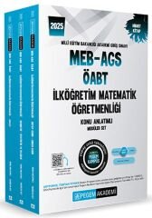 Pegem 2025 ÖABT MEB-AGS İlköğretim Matematik Öğretmenliği Konu Anlatımlı Modüler Set Pegem Akademi Yayınları