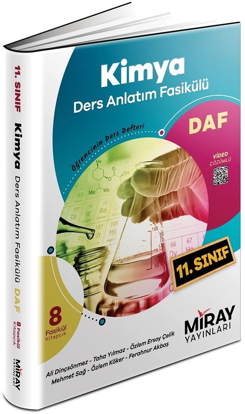 Miray 11. Sınıf Kimya DAF Ders Anlatım Fasikülü Miray Yayınları