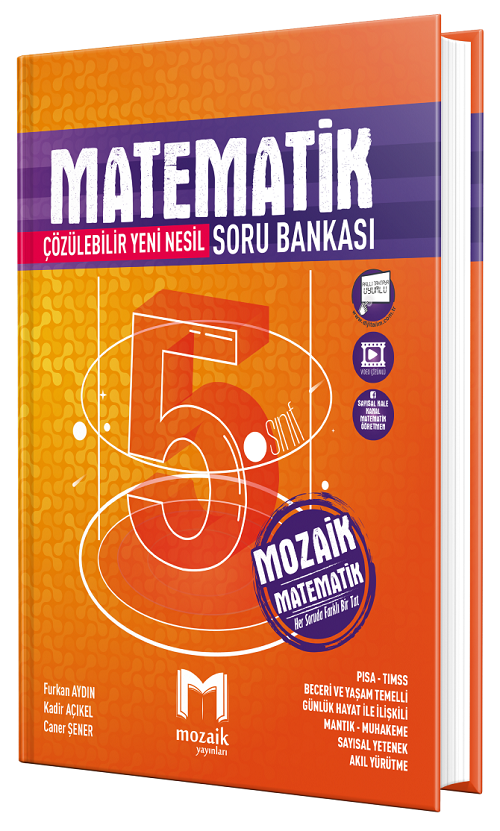 Mozaik 5. Sınıf Matematik Soru Bankası Mozaik Yayınları