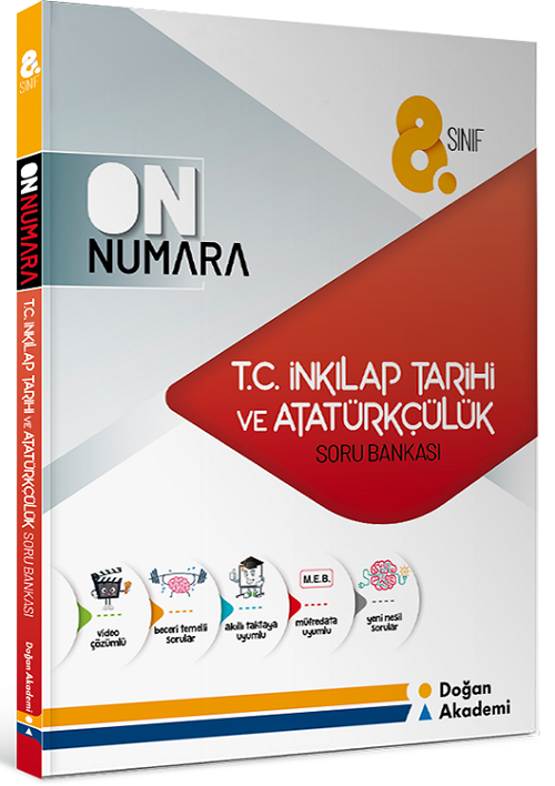 Doğan Akademi 8. Sınıf TC İnkılap Tarihi ve Atatürkçülük On Numara Soru Bankası Doğan Akademi