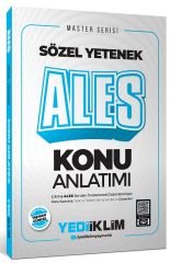 Yediiklim 2025 ALES Master Sözel Yetenek Konu Anlatımı Yediiklim Yayınları