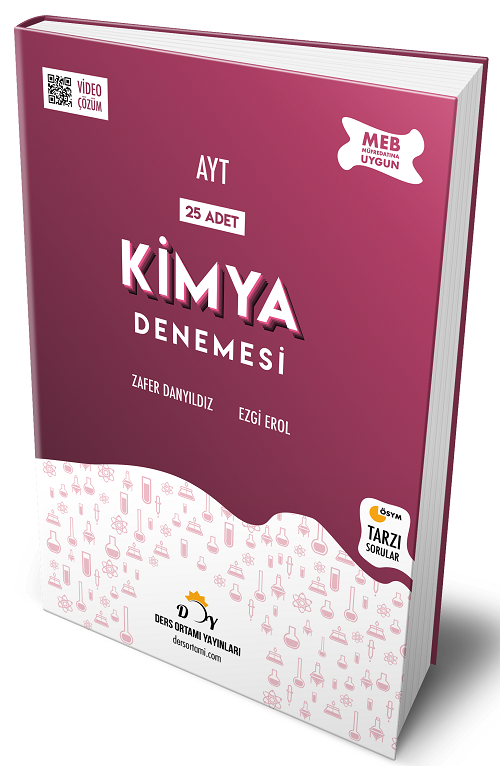 Ders Ortamı YKS AYT Kimya 25 Deneme Ders Ortamı Yayınları