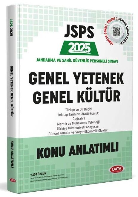 Data 2025 JSPS Genel Yetenek Genel Kültür Konu Anlatımlı Data Yayınları