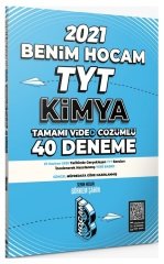 Benim Hocam 2021 YKS TYT Kimya 40 Deneme - Görkem Şahin Benim Hocam Yayınları