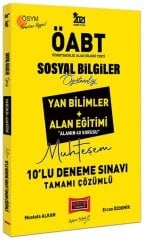 Yargı 2021 ÖABT Sosyal Bilgiler Öğretmenliği Yan Bilimler ve Alan Eğitimi Muhteşem 10 Deneme Çözümlü Yargı Yayınları