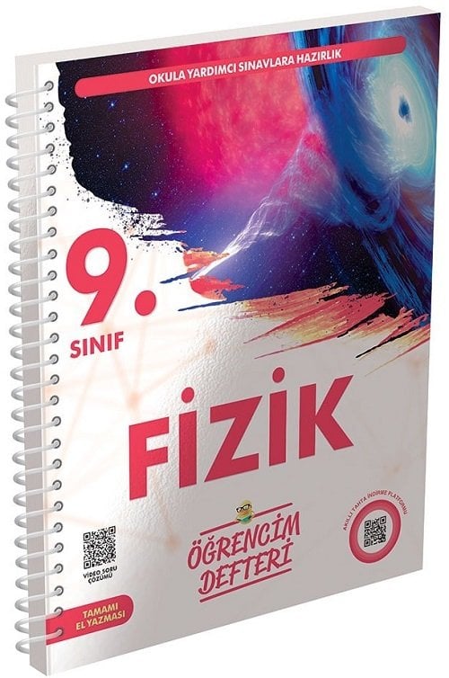 Murat 9. Sınıf Fizik Öğrencim Defteri Murat Yayınları