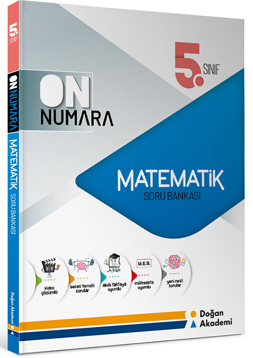 Doğan Akademi 5. Sınıf Matematik On Numara Soru Bankası Doğan Akademi