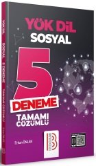 Erkan Önler YÖKDİL Sosyal 5 Deneme Çözümlü Erkan Önler Yayınları