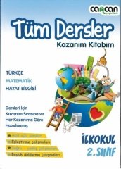 Cancan 2. Sınıf Tüm Dersler Kazanım Kitabım Cancan Yayınları