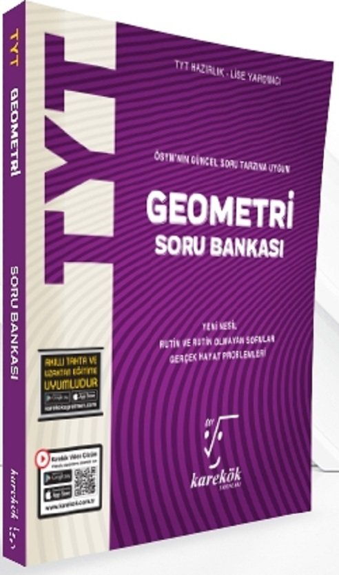 Karekök YKS TYT Geometri Soru Bankası Karekök Yayınları