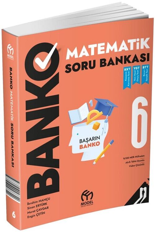 Model 6. Sınıf Matematik Banko Soru Bankası Model Eğitim Yayınları