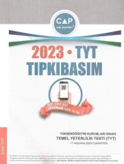 Çap Yayınları 2023 TYT Tıpkı Basım Çıkmış Sorular Çap Yayınları