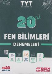 Esen 2022 YKS TYT Fen Bilimleri 20 li Deneme Esen Yayınları