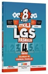 Etkili Matematik 8. Sınıf LGS Matematik Olasılık ve Cebirsel İfadeler Fasikülleri 4. Fasikül Etkili Matematik Yayınları